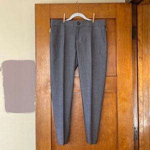 Grey, size 8, Banana Republic Martin fit trousers, wool, lined